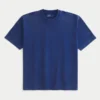 Boxy Heavyweight Washed Crew T-Shirt