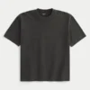 Boxy Heavyweight Washed Crew T-Shirt