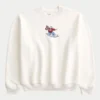 Boxy Icee Graphic Crew Sweatshirt