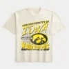 Boxy Iowa Hawkeyes Graphic Tee