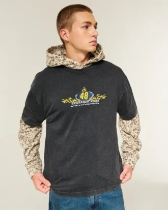 Boxy Jimmie Johnson Team Lowe’s NASCAR Graphic Tee