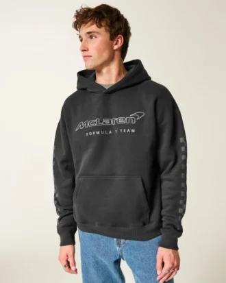 Boxy McLaren Graphic Hoodie