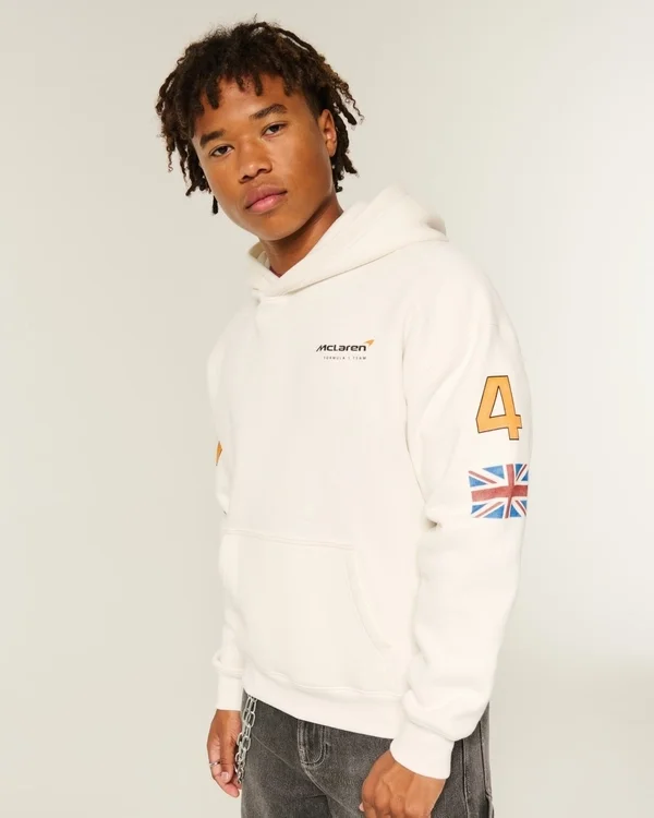 Boxy McLaren Graphic Hoodie Boxy McLaren Graphic Hoodie
