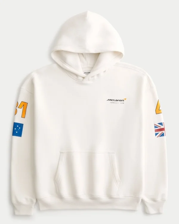 Boxy McLaren Graphic Hoodie Boxy McLaren Graphic Hoodie