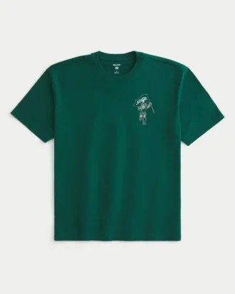 Boxy Michigan State University Graphic Tee