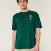 Boxy Michigan State University Graphic Tee