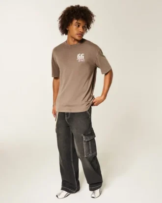 Boxy NASCAR Liquid Death Graphic Tee Boxy NASCAR Liquid Death Graphic Tee