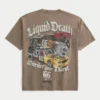 Boxy NASCAR Liquid Death Graphic Tee