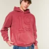 Boxy Number Graphic Hoodie Boxy Number Graphic Hoodie