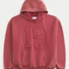 Boxy Number Graphic Hoodie Boxy Number Graphic Hoodie