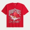 Boxy Ohio State Buckeyes Graphic Tee