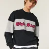Boxy Ohio State Graphic Crew Sweatshirt Boxy Ohio State Graphic Crew Sweatshirt