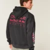 Boxy Oracle Red Bull Racing Graphic Hoodie
