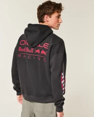 Boxy Oracle Red Bull Racing Graphic Hoodie Boxy Oracle Red Bull Racing Graphic Hoodie