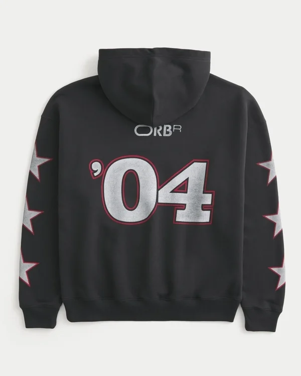 Boxy Oracle Red Bull Racing Graphic Hoodie Boxy Oracle Red Bull Racing Graphic Hoodie