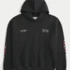 Boxy Oracle Red Bull Racing Graphic Hoodie
