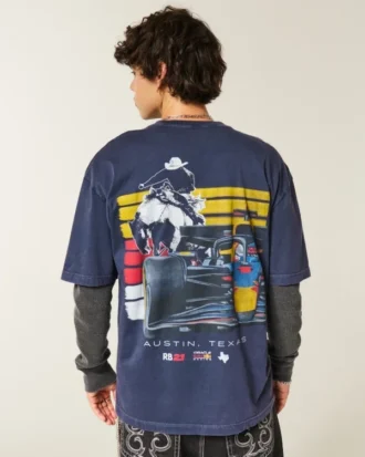 Boxy Oracle Red Bull Racing Graphic Tee