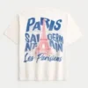 Boxy Paris Saint-Germain F.C. Graphic Tee