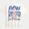 Boxy Paris Saint-Germain F.C. Graphic Tee