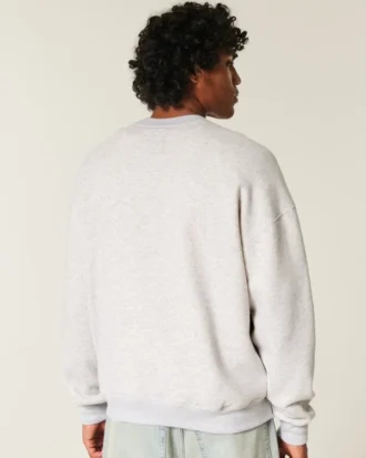 Boxy Paris Saint-Germain Graphic Crew Sweatshirt