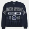 Boxy Penn State Nittany Lions Graphic Crew Sweatshirt