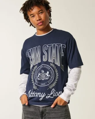 Boxy Penn State Nittany Lions Graphic Tee