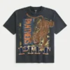 Boxy Pitt Panthers Graphic Tee