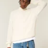 Boxy Quarter-Zip Sweater
