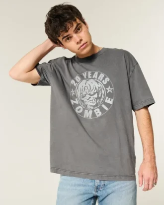 Boxy Rob Zombie Graphic Tee