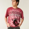 Boxy Rutgers Scarlet Knights Graphic Tee