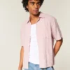 Boxy Short-Sleeve Pocket Shirt