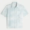 Boxy Short-Sleeve Pocket Shirt