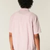 Boxy Short-Sleeve Pocket Shirt