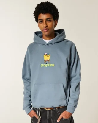 Boxy SpongeBob SquarePants Graphic Hoodie Boxy SpongeBob SquarePants Graphic Hoodie