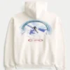 Boxy St. Anton Ski Graphic Hoodie Boxy St. Anton Ski Graphic Hoodie
