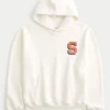 Boxy Syracuse Basketball Graphic Hoodie
