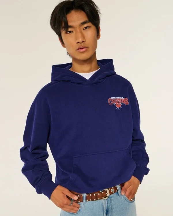 Boxy Syracuse University Orange Graphic Hoodie Boxy Syracuse University Orange Graphic Hoodie