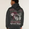 Boxy Texas A&M University Aggies Graphic Hoodie Boxy Texas A&M University Aggies Graphic Hoodie