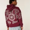 Boxy Texas A&M University Aggies Graphic Hoodie Boxy Texas A&M University Aggies Graphic Hoodie