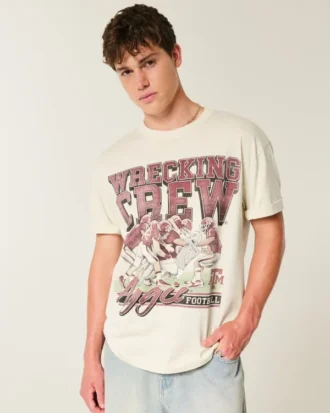 Boxy Texas A&M University Aggies Graphic Tee