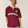 Boxy Texas A&M University Graphic Polo