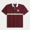 Boxy Texas A&M University Graphic Polo