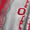 Boxy The Ohio State University Buckeyes Graphic Crew Sweater