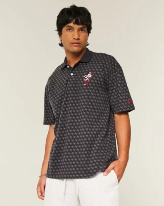 Boxy The Ohio State University Buckeyes Graphic Polo