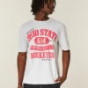 Boxy The Ohio State University Buckeyes Graphic Tee