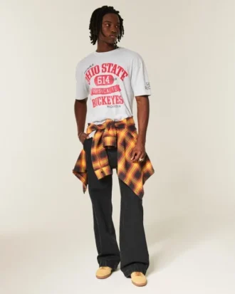 Boxy The Ohio State University Buckeyes Graphic Tee Boxy The Ohio State University Buckeyes Graphic Tee