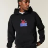 Boxy The Rock Graphic Hoodie Boxy The Rock Graphic Hoodie