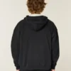 Boxy Thermal-Lined Zip-Up Hoodie Boxy Thermal-Lined Zip-Up Hoodie