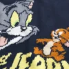 Boxy Tom and Jerry Graphic Crew Sweater