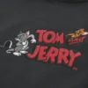 Boxy Tom and Jerry Graphic Hoodie
